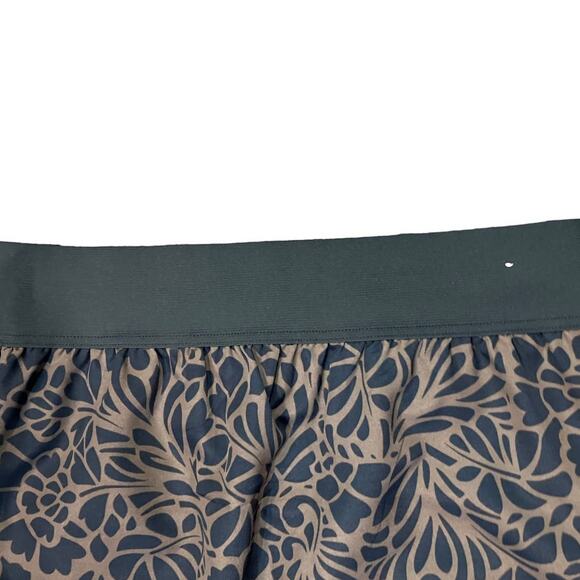 Gap Women's Navy/Tan Elastic Waist Fully Lined Mini Skirt w/ Pockets | Size M - Picture 4 of 11